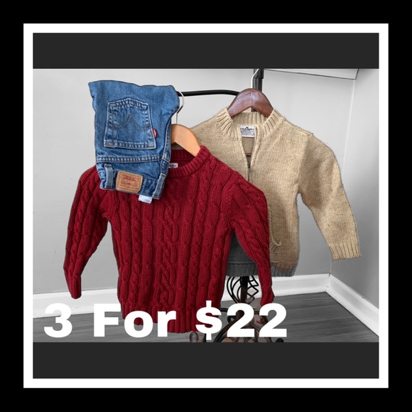 OLD NAVY Burgundy sweater - Picture 1 of 4